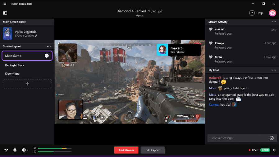 Ilustración para el artículo titulado Cómo registrarse en la versión beta de Twitch Studio